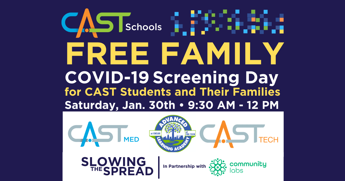 CAST Schools Free Family COVID-19 Screening Day