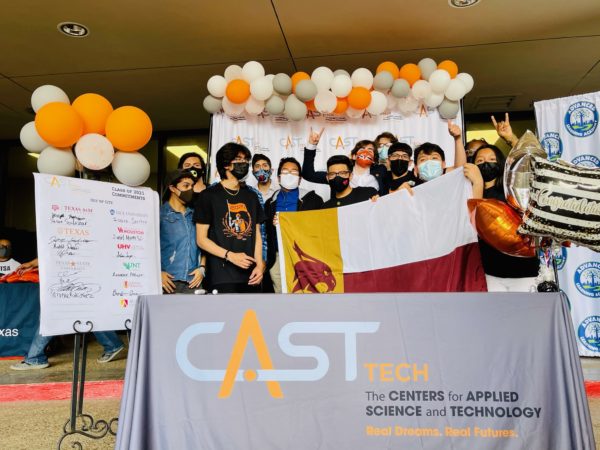 CAST Tech Seniors Committing to Texas State University