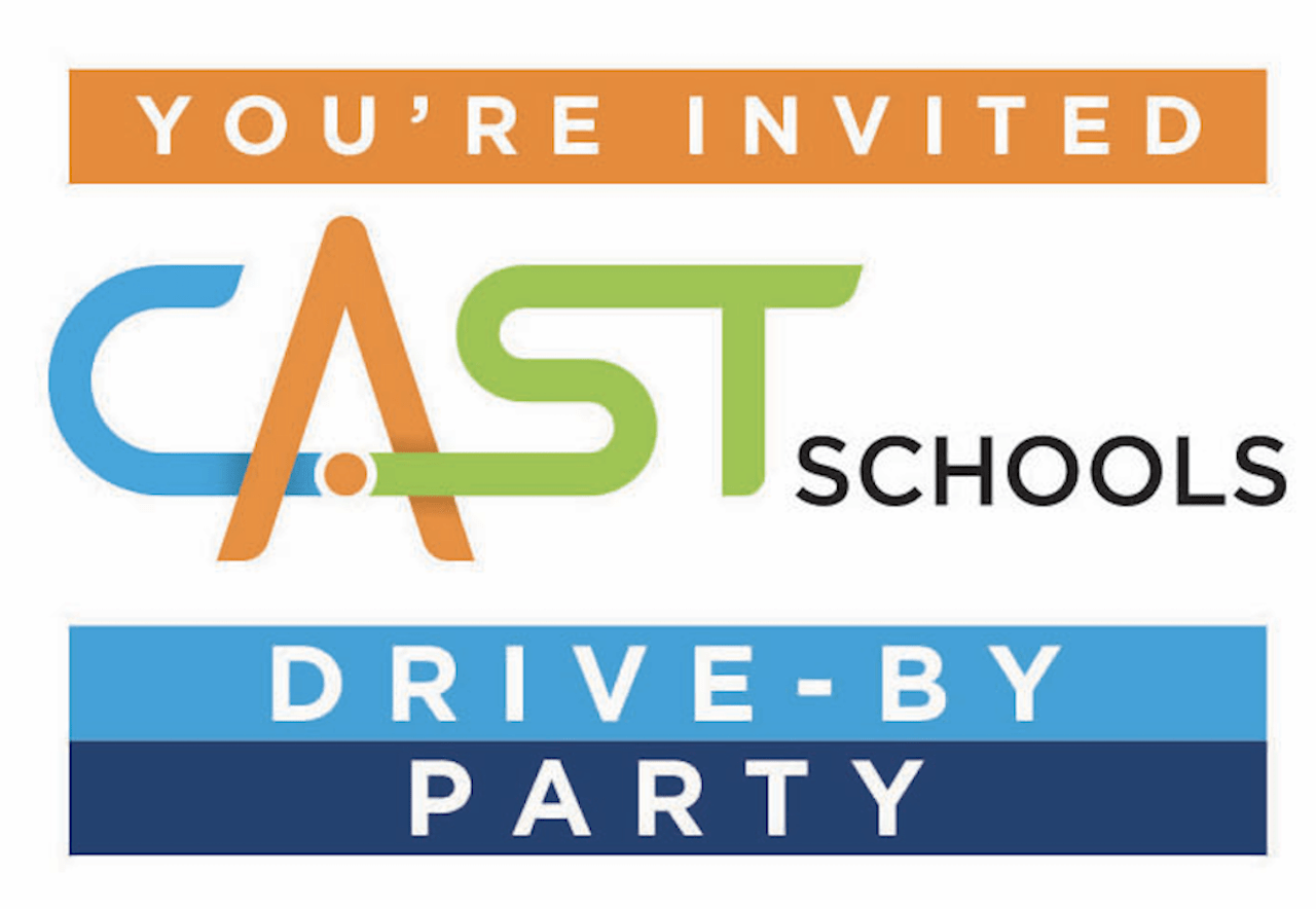 CAST Schools drive-by party