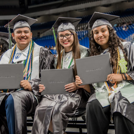 CAST STEM Graduates showcase their diplomas