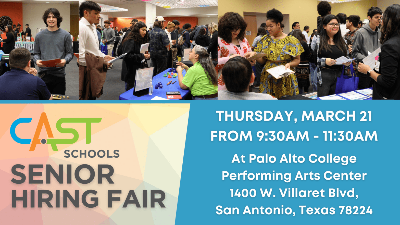 CAST Schools Senior Hiring Fair